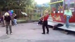 Haluz na kolotočoch