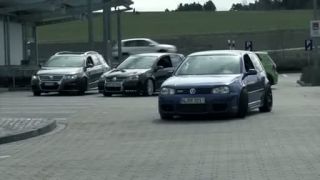 Vw R32 Rollout 2013 (motor sound)