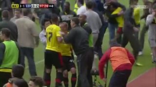 Neuveritelný záver futbalového zápasu