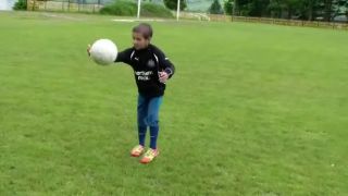 Futbalový tréning 9 r. Patrika Jakubíka /MŠK ŽILINA /