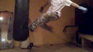 Tréning a la ninja kombinačky