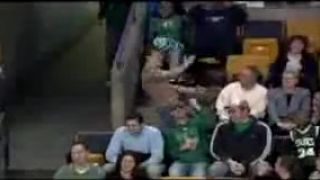 Fanúšik Celtic na stadione jumbotron