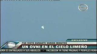 Medúzovité UFO nad Limou