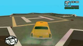 GTA SA skok s taxi