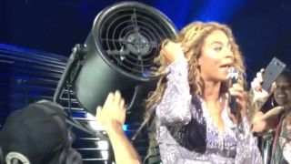 Beyonce a ventilátor