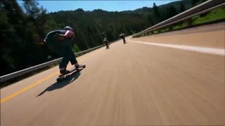 Longboard zjazd