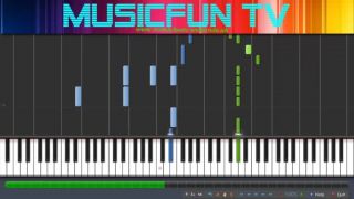 Counting stars piano synthesia 100%