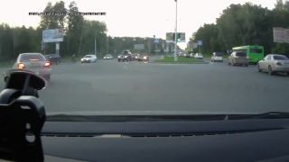Zrazená žena na prechode pre chodcov