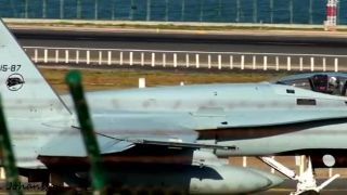 3x odlet F - 18 hornet