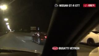 Bugatti Veyron vs Nissan GT - R GTT 1000