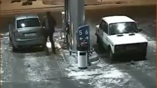 Pumpar požiarnikom
