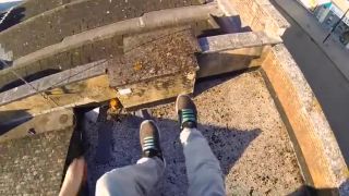 Parkour po strechách z pohľadu traceura