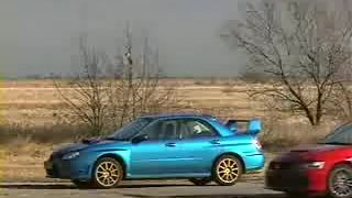 Mitsubishi Evo vs. Subaru Impreza