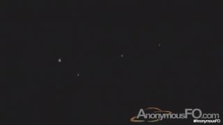 Záznam pozorovaní UFO október 2013