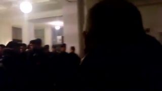 Protest Slobodny obcan - 22.11.2013 - Zasah policie