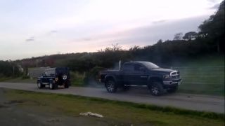 Dodge Ram vs. Land Rover Defender