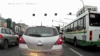 Šťastné ruské autíčko
