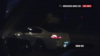 Mercedes E63 AMG vs BMW M6 F12 | DragTimes
