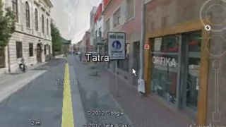 Komárno Google Earth