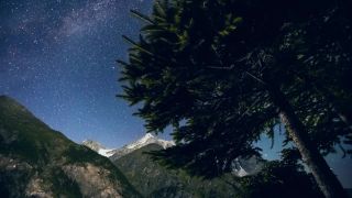 Matterhorn - timelapse pod leta do zimy