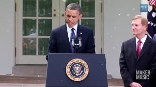 Obama a jeho vianočná nálada
