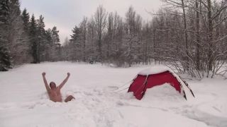 Zimné ráno nórskeho otužilca