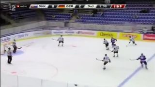 Zostrih zápasu Slovensko U20 vs. Nemecko U20 (9:2)