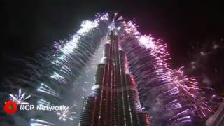 Ohňostroj za 6 miliónov USD - Burj Khalifa 2014