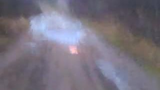 Bomba+sklenená flaša a vedro