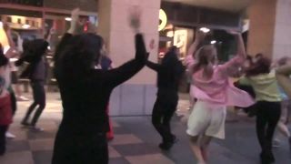 Flash Mob požiadanie o ruku