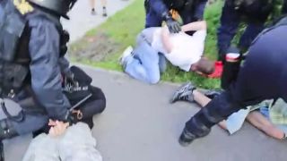 Pochod proti neprispôsobivým rómom v ČR.