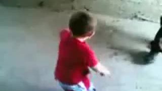 Maly džigit tancuje lezginku