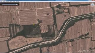 Pyramídy v Číne cez Google Earth