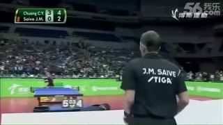 Najvtipnejší ping - pongový zápas v histórii!