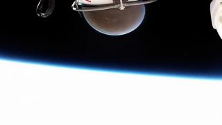 POV video z projektu Red Bull Stratos