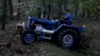 Zetor 25A jazda v terene