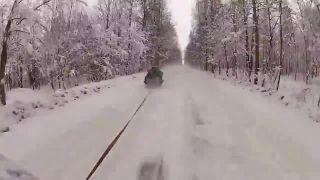 155 km/h na sánkach