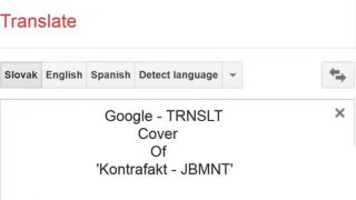 GOOGLE TRANSLATE cover of JBMNT