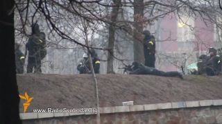 Sniper a samopal z Kyjeva