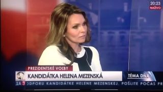 Helena Mezenská v TA3 (hádka)