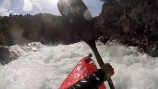 GoPro - kajak Nový Zéland
