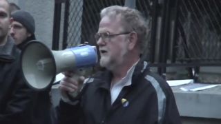 Protest voči agresii Ruskej federácie na Ukrajine