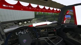 Euro Truck Simulátor2,Scania T730 Longline,napojenie návesu