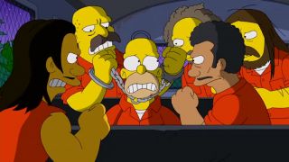 Simpsnovi specialni carodejnicky ukážka ako ide homer do väze