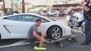 Odťahovka a jej problémy s Lamborghini Gallardo