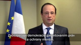 Prezident Francúzska François Hollande podporil prezidentskú 