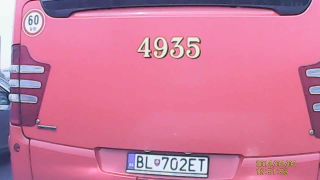 Autobus... a semafor