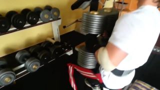 Bench press dumbbells