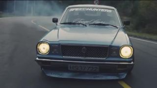 Driftovanie v Nórsku - Toyota Cressida