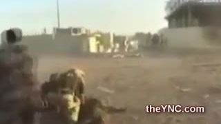 Arab vs. RPG - 7 backfire